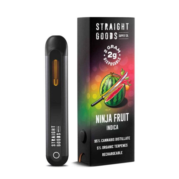 Straight Goods Disposable Pen - Ninja Fruit (2G)