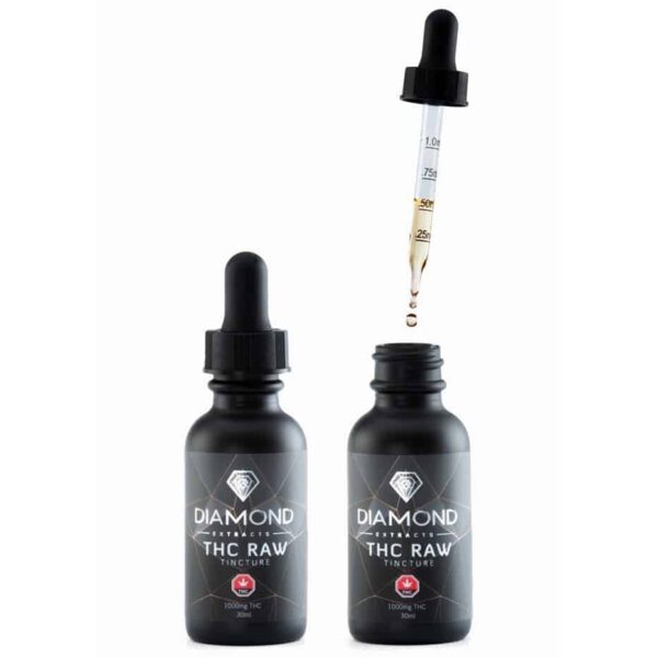 Diamond Concentrates Tincture - Raw Flavour THC (1000mg THC)