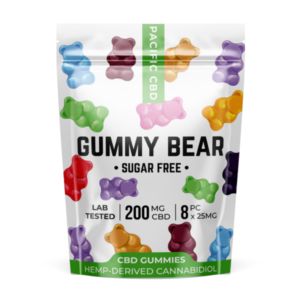 Pacific CBD - Sugar Free Gummy Bears (200mg CBD)