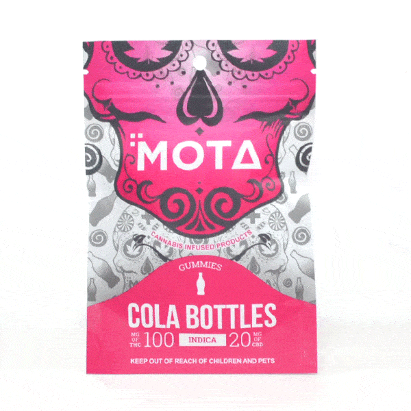 Mota Medicated Gummies Cola Bottles