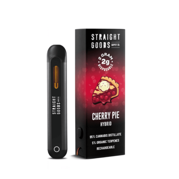 Straight Goods Disposable Pen - Cherry Pie (2G)