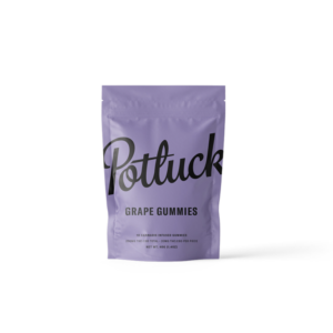 Potluck – Grape 1-1 Gummies 200mg