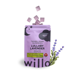 Willo 200mg THC Lullaby Lavender (Night) Gummies