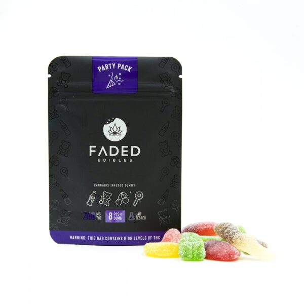 Faded Edibles Party Pack strain buy weed online cheap weed online dispensary mail order marijuana