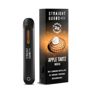 Straight Goods Disposable Pen - Apple Tartz (2G) strain buy weed online cheap weed online dispensary mail order marijuana