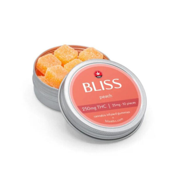 Bliss Edibles Peach (250mg THC)